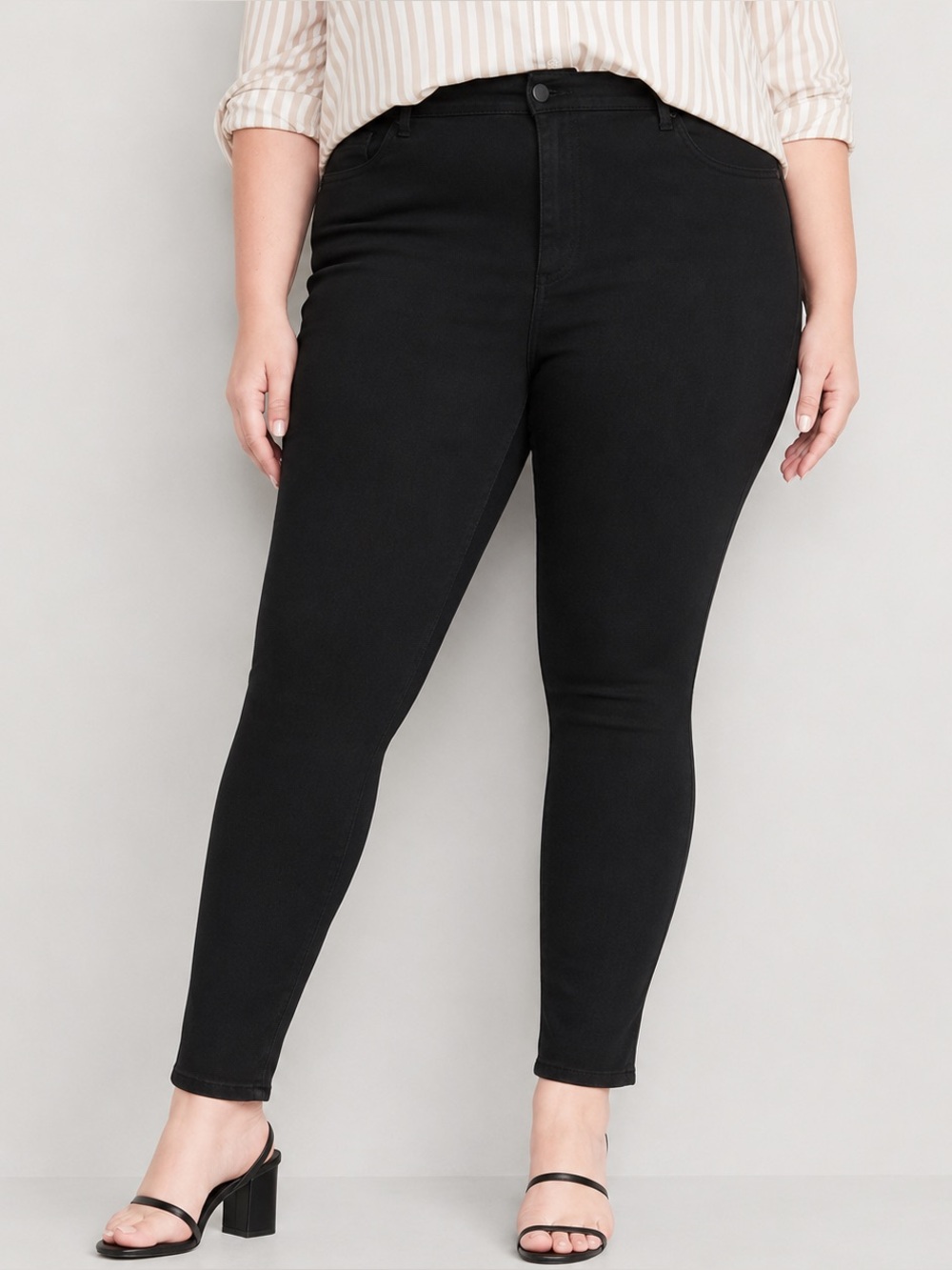 Old Navy High-Rise Wow Super Skinny Black Jeans‎ NWT